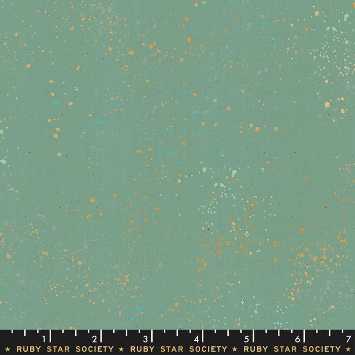 Speckled by Rashida Coleman Hale - Speckled Metallic Soft Aqua RS5027 70M