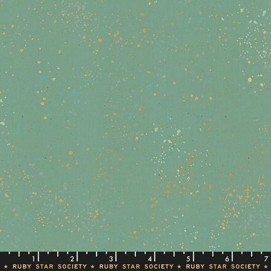 Speckled by Rashida Coleman Hale - Speckled Metallic Soft Aqua RS5027 70M