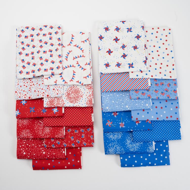 Holiday Americana by Stacy Iest Hsu : Fat Quarter Bundle - Special Order