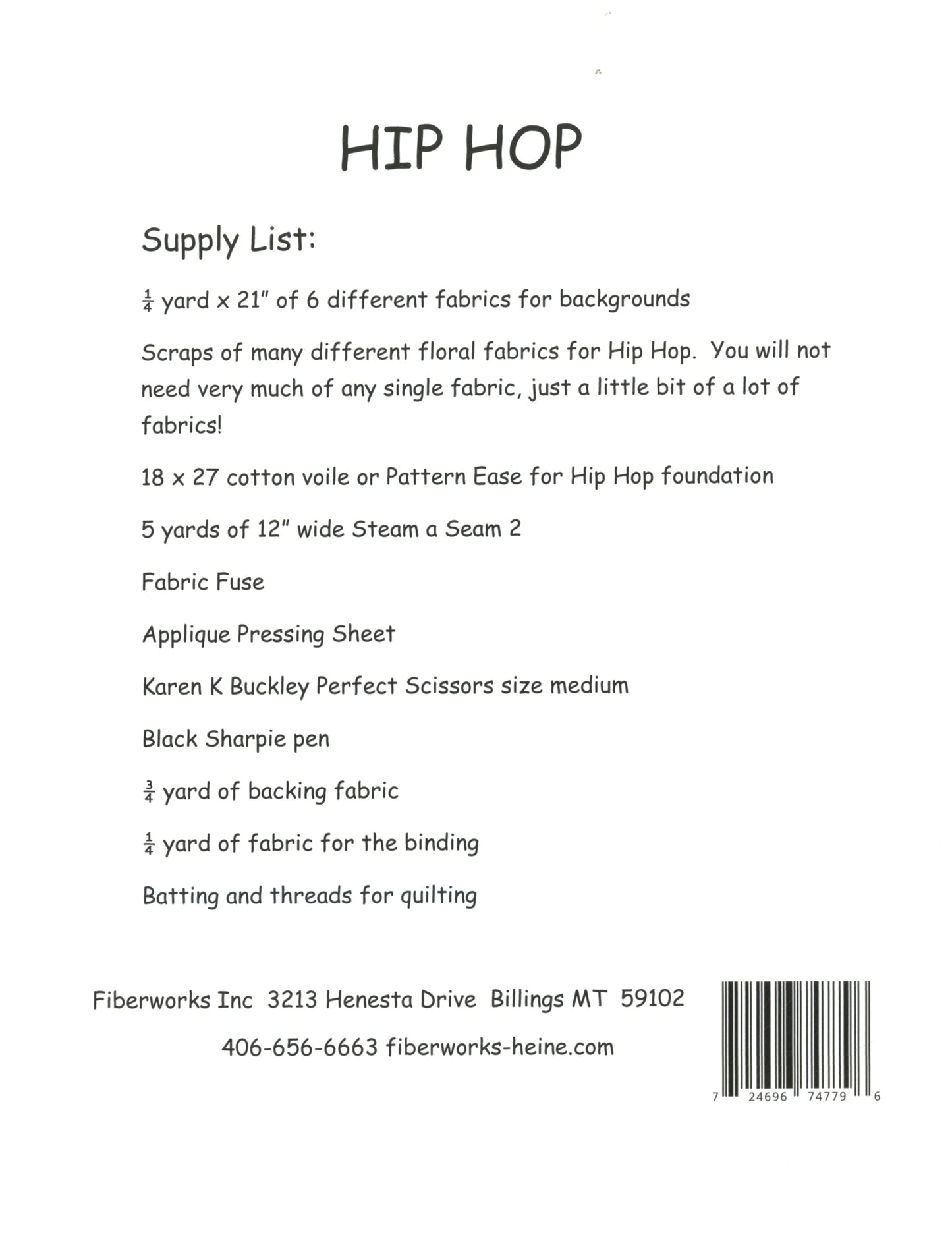 Hip Hop Rabbit Collage # LHFWHIP - Special Order (Not expected ship until 10-10-24)