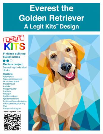 Everest the Golden Retriever # LK-PT018 - Special Order