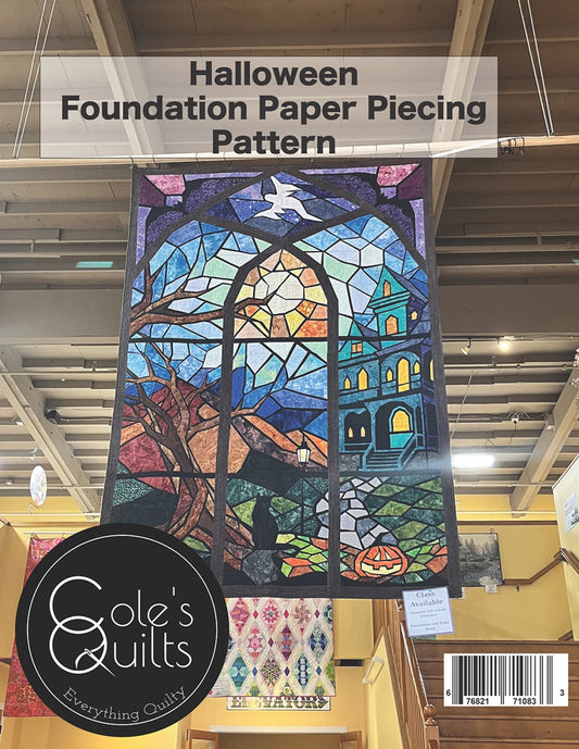 Halloween Pattern by Cole's Quilts for Legit Kits - Estimated arrival December 2025