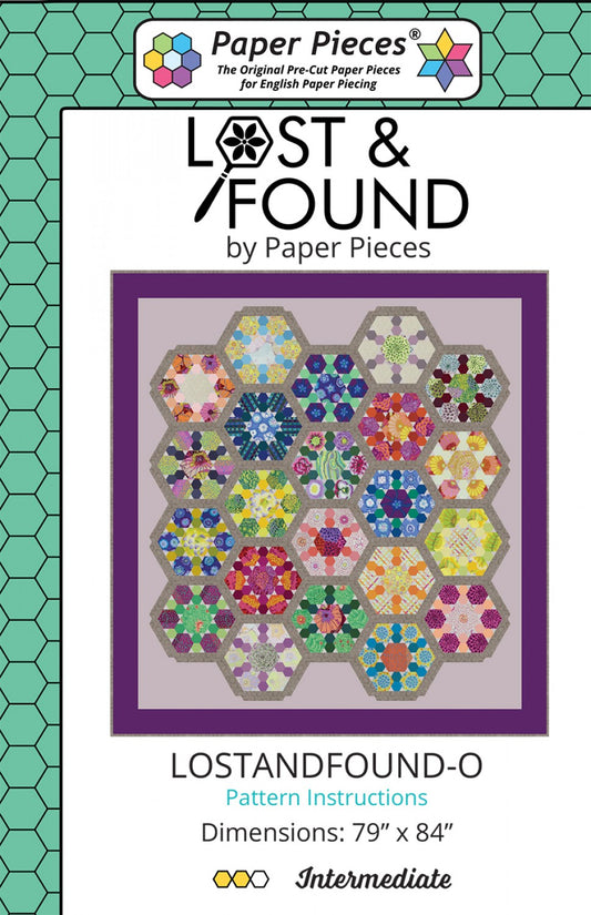 Lost & Found Quilt Pattern and Piece Pack # LOSTANDFOUND-COMBO- Special Order