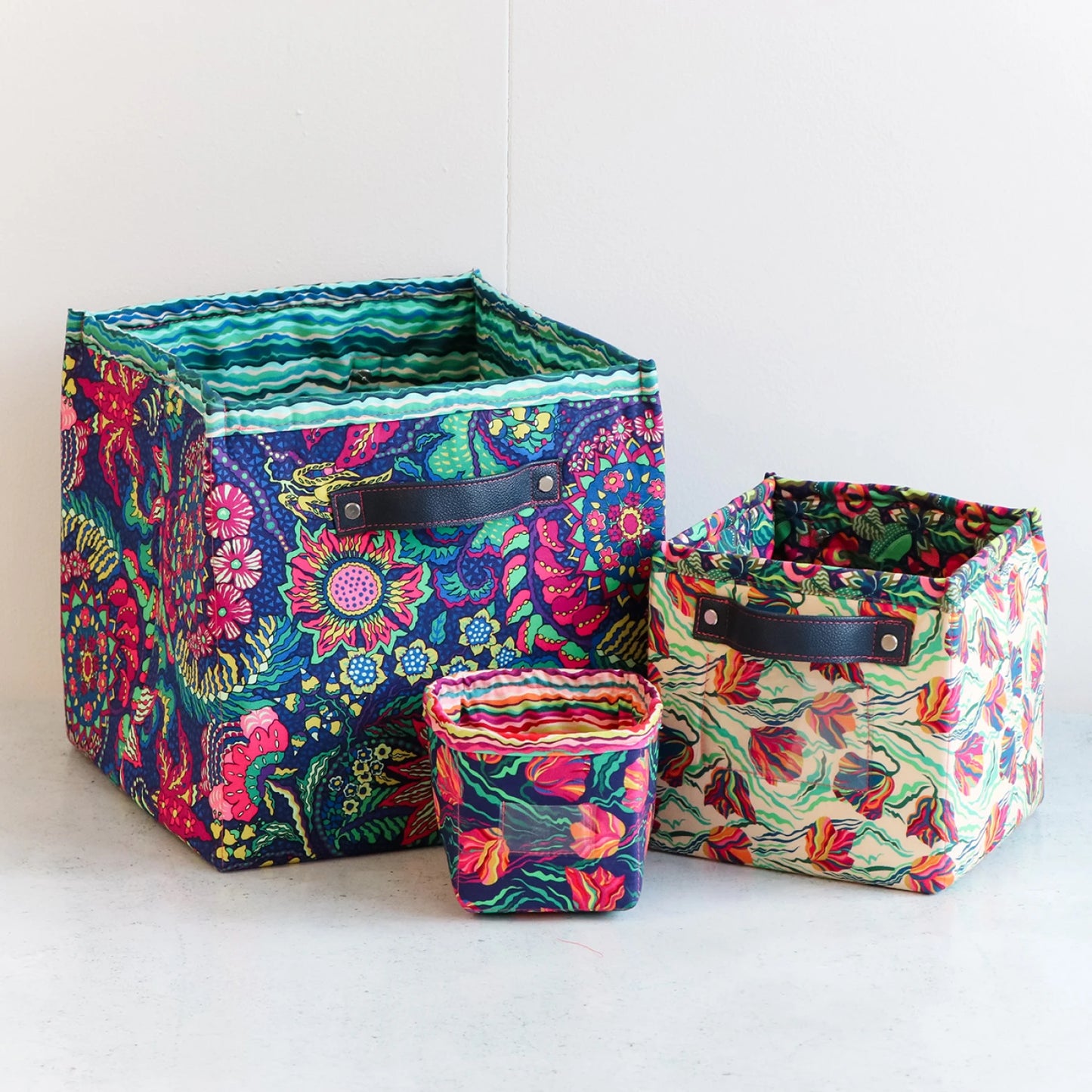 Bloomwood Simple Storage Cubes Pattern by Sallie Tomato