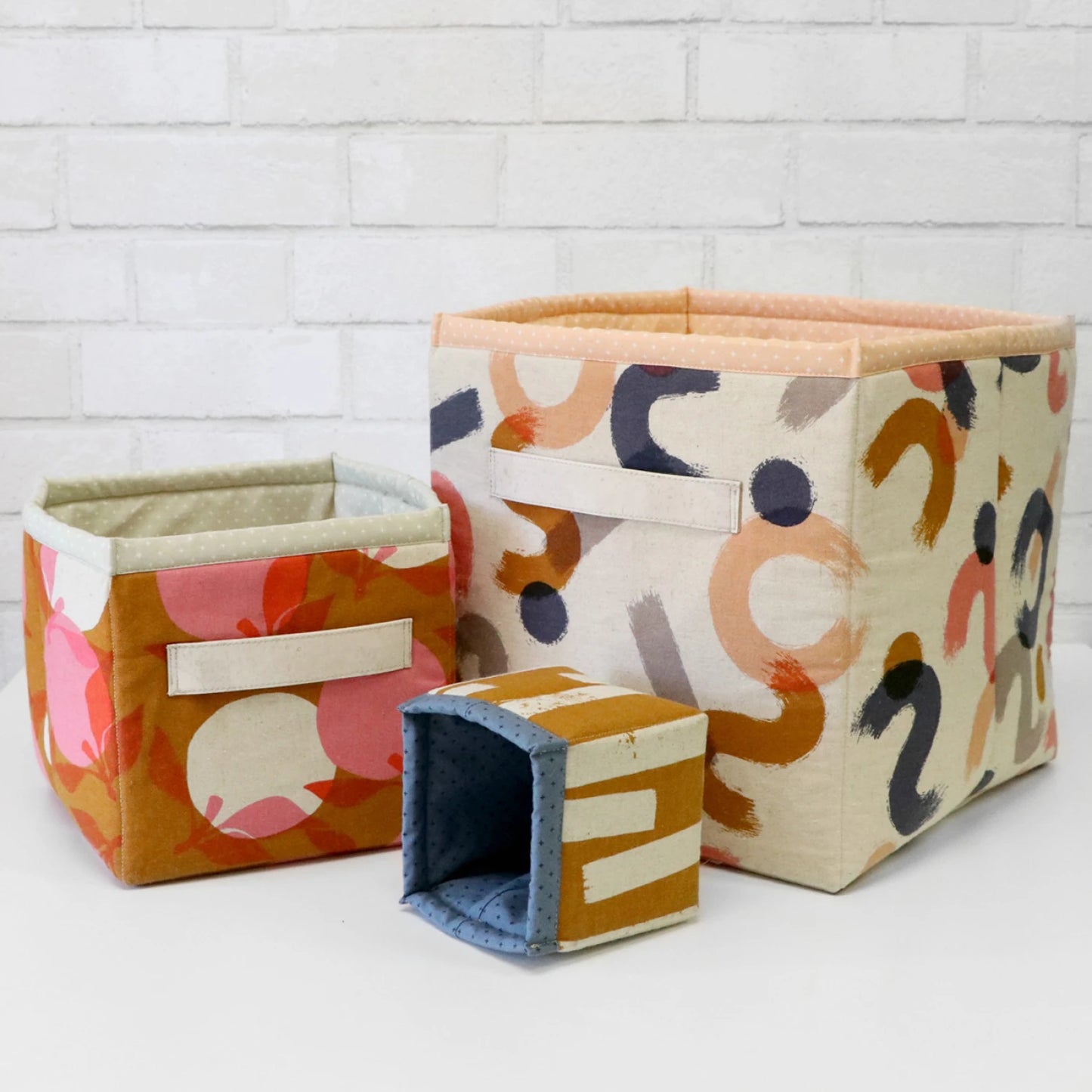 Bloomwood Simple Storage Cubes Pattern by Sallie Tomato