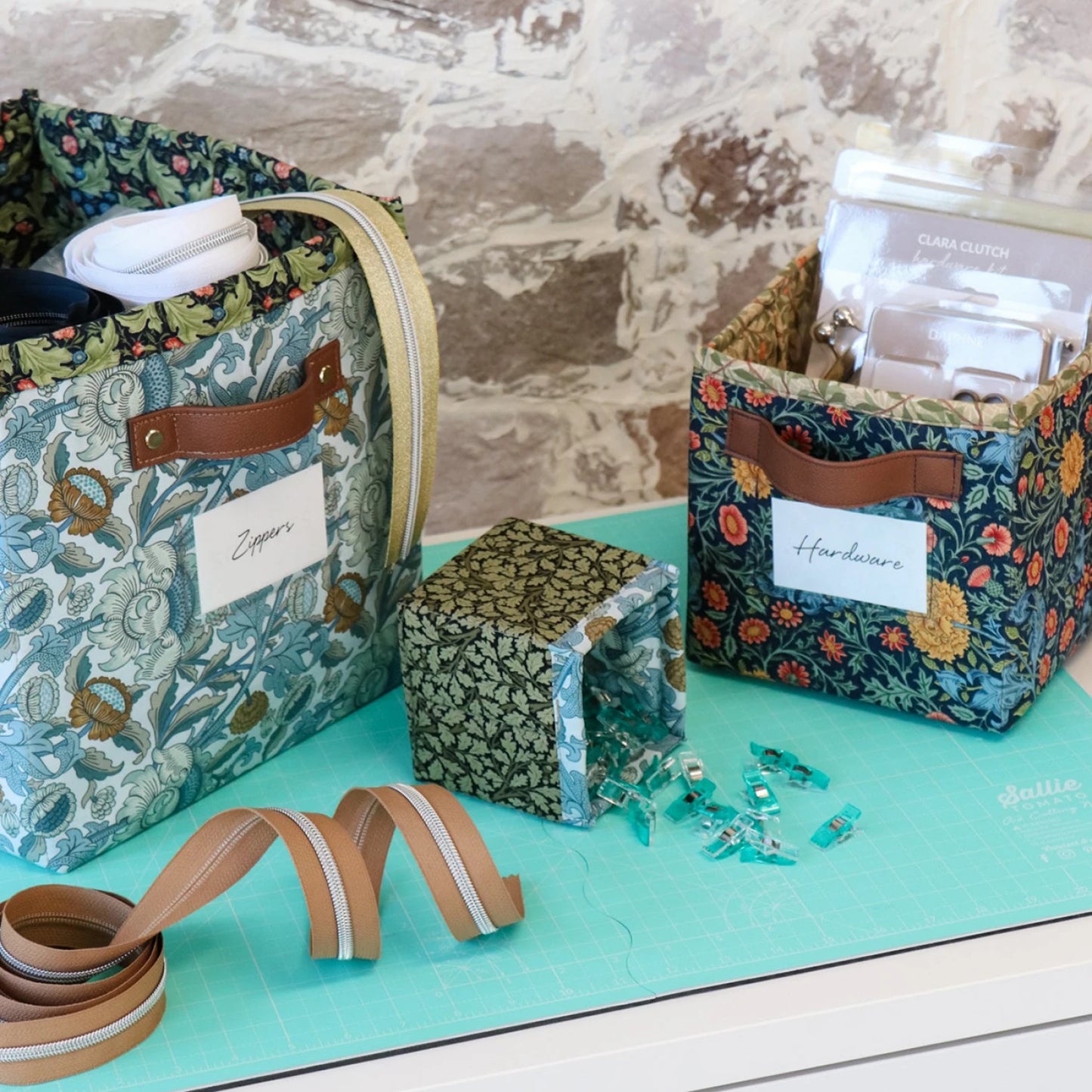 Bloomwood Simple Storage Cubes Pattern by Sallie Tomato