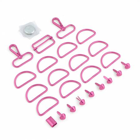 Tula Tote Hardware Kit Tula Pink from Sallie Tomato - # LST306P - Special Order