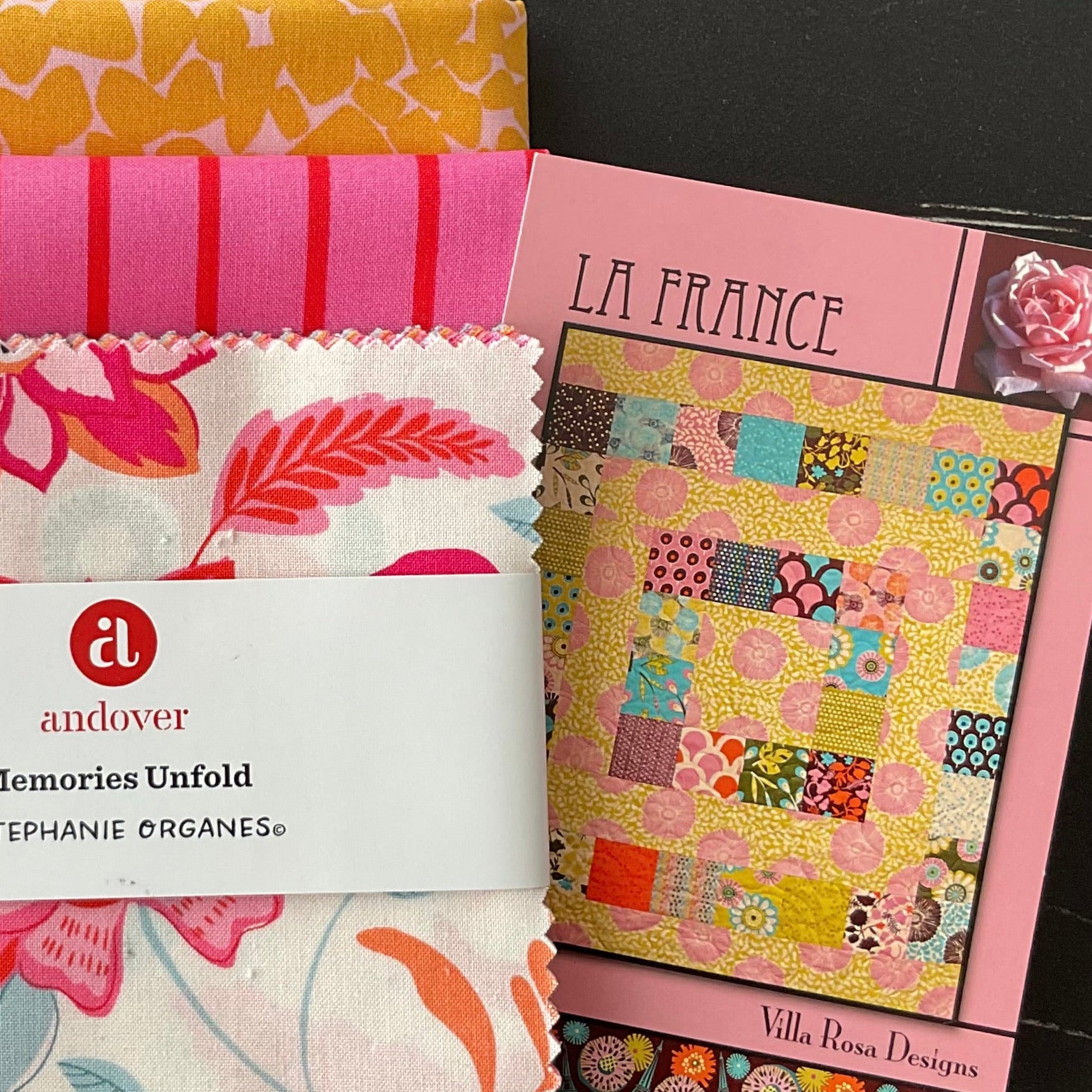 La France Quilt Kit featuring Memories Unfold by Stephanie Organes