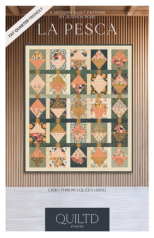 La Pesca Quilt Pattern by Quiltd Studios