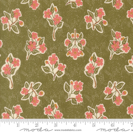 Ladybug Whimsy by Gingiber : Apple Blossom Metal Grass 48443 17M