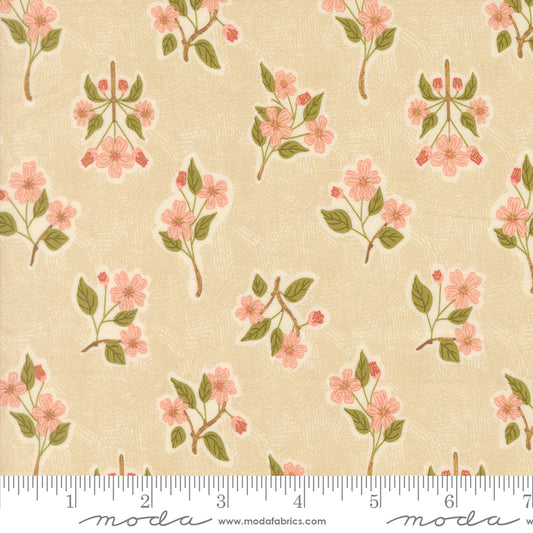 Ladybug Whimsy by Gingiber : Apple Blossom Metal Natural 48443 12M