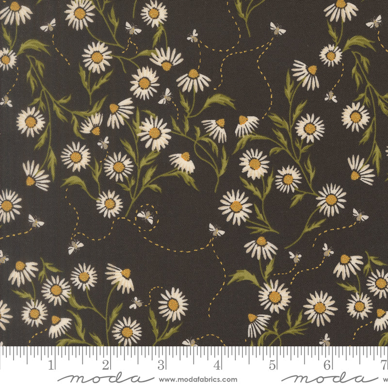 Ladybug Whimsy by Gingiber : Cone Flower Metal Midnight 48442 18M