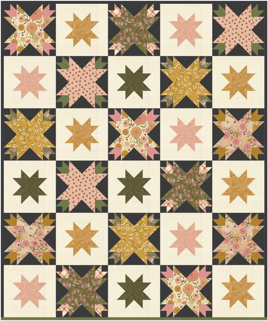 Ladybug Whimsy by Gingiber : Daphne Quilt Reference