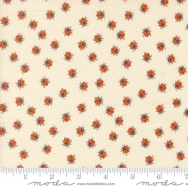 Ladybug Whimsy by Gingiber : Little Ladybugs Metal Eggshell 48446 11M