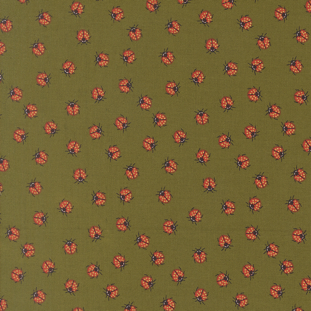 Ladybug Whimsy by Gingiber : Little Ladybugs Metal Grass 48446 17M