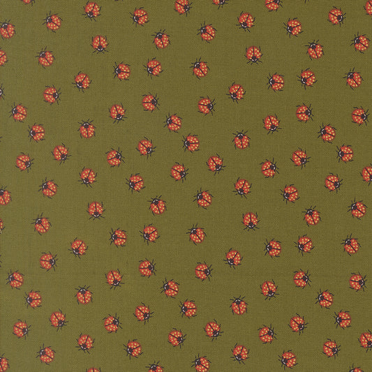 Ladybug Whimsy by Gingiber : Little Ladybugs Metal Grass 48446 17M