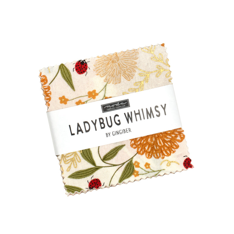 Ladybug Whimsy by Gingiber : Mini Charm Pack 48440MC