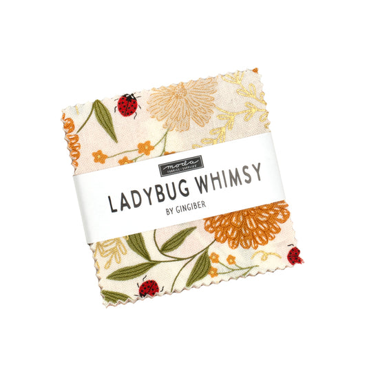 Ladybug Whimsy by Gingiber : Mini Charm Pack 48440MC