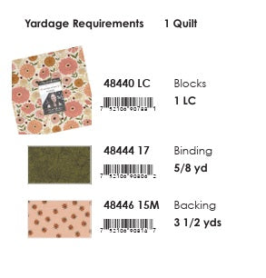 Ladybug Whimsy by Gingiber : Sojourn Squares Quilt Kit