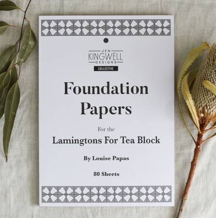 Lamingtons For Tea Foundation Papers by Jen Kingwell Designs - Special Order