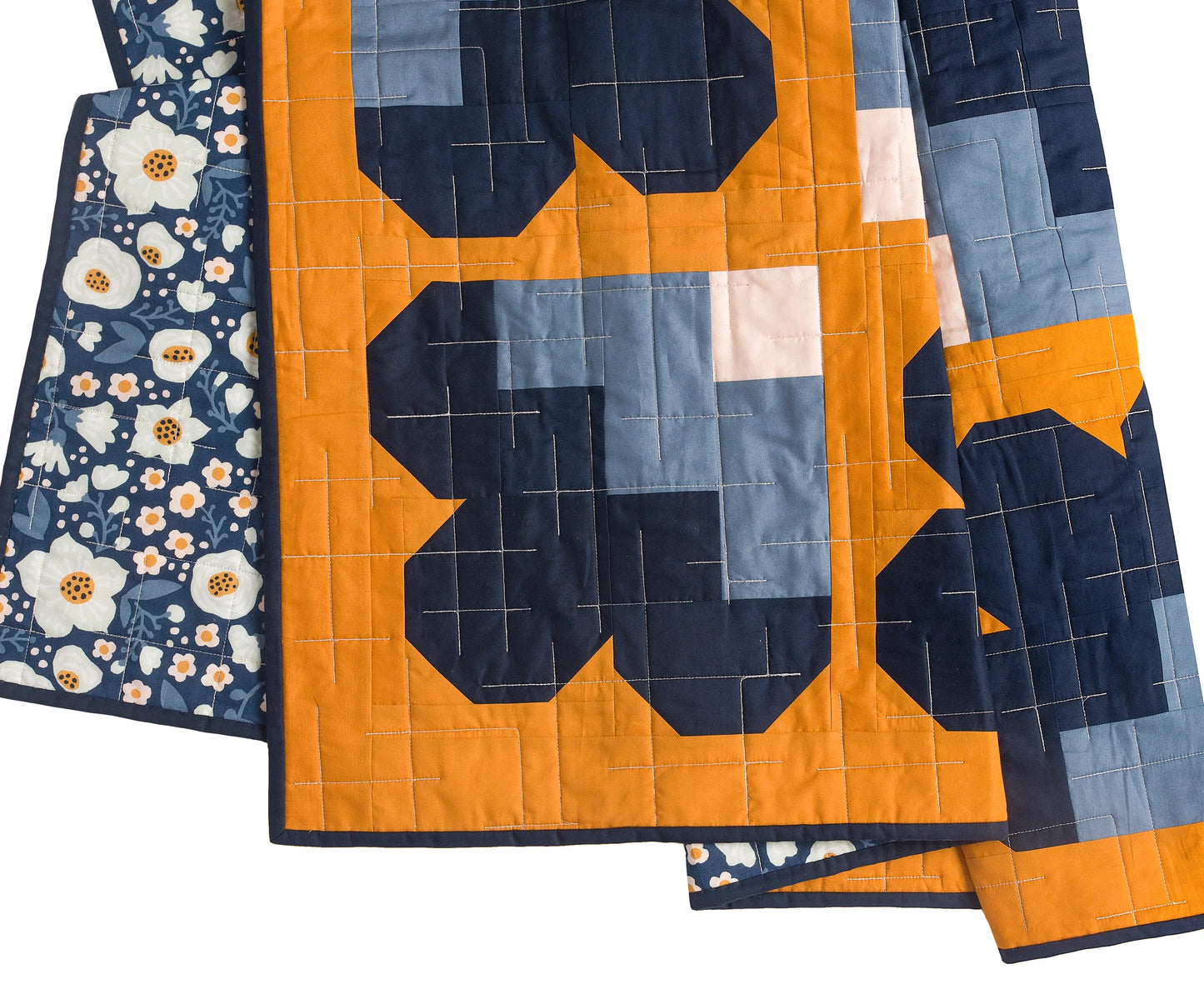 Larkspur Quilt Pattern by Pen + Paper Patterns