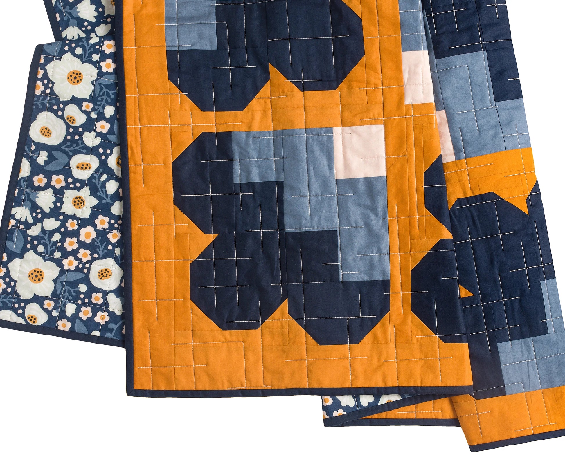 Larkspur Quilt Pattern by Pen + Paper Patterns