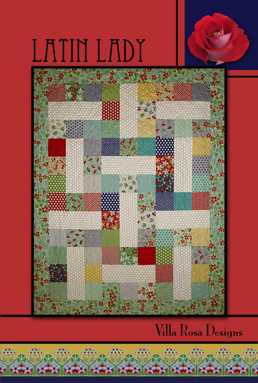 Latin Lady Quilt Patten by Villa Rosa Design