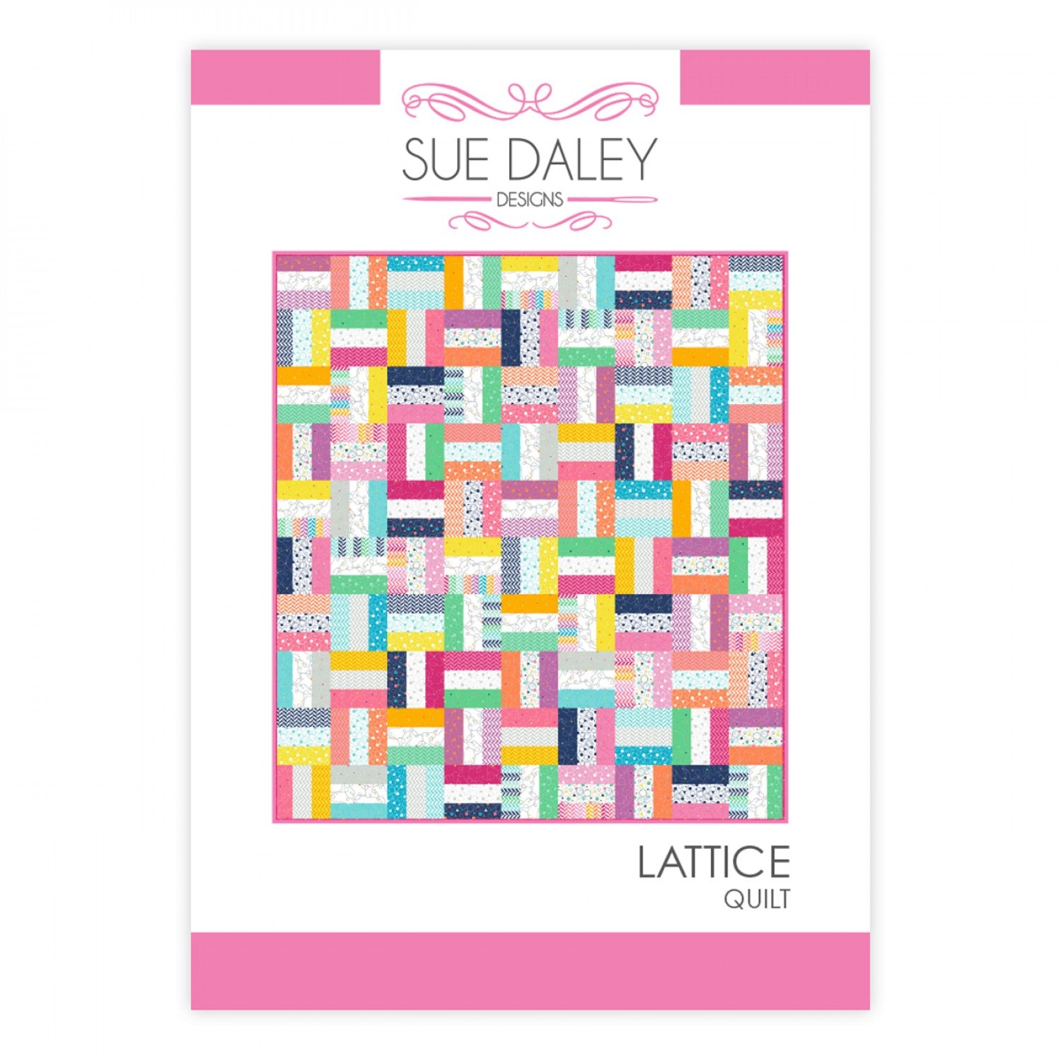 Lattice Quilt Pattern by Sue Daley