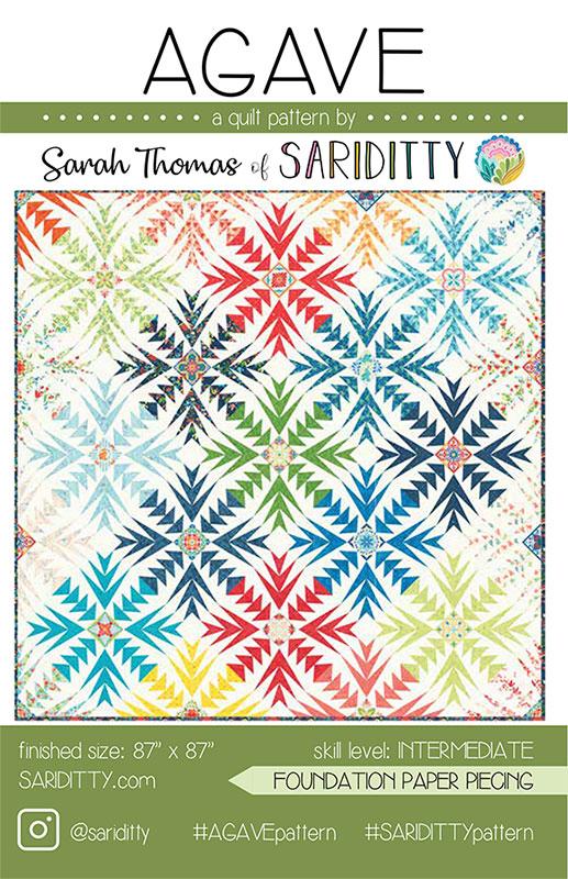 Legendary Love by Sarah Thomas of Sariditty : Agave Quilt Pattern