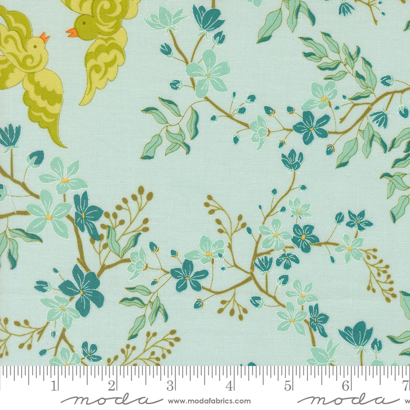 Legendary Love by Sarah Thomas of Sariditty : Lovebirds Aqua 45051 14