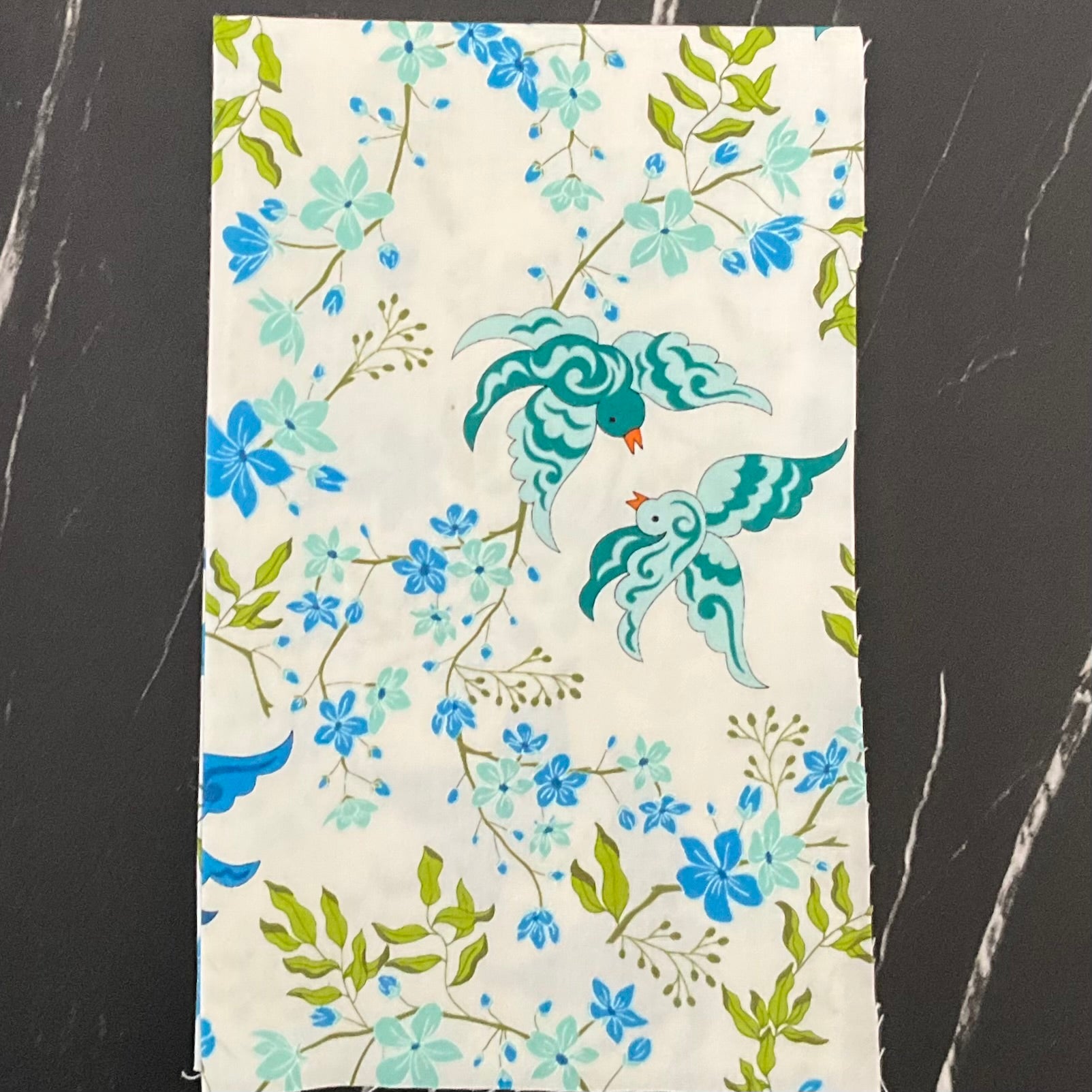 Legendary Love by Sarah Thomas of Sariditty : Lovebirds Porcelain Navy 45051 22