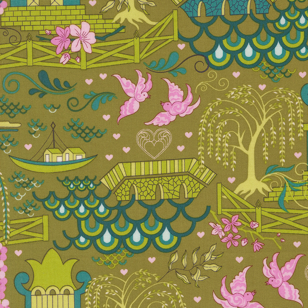 Legendary Love by Sarah Thomas of Sariditty : Pagoda Avocado 45050 17