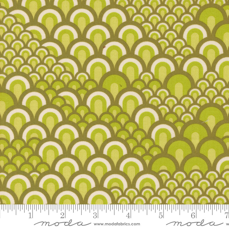 Legendary Love by Sarah Thomas of Sariditty : Sea Waves Avocado 45053 17