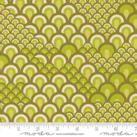 Legendary Love by Sarah Thomas of Sariditty : Sea Waves Avocado 45053 17