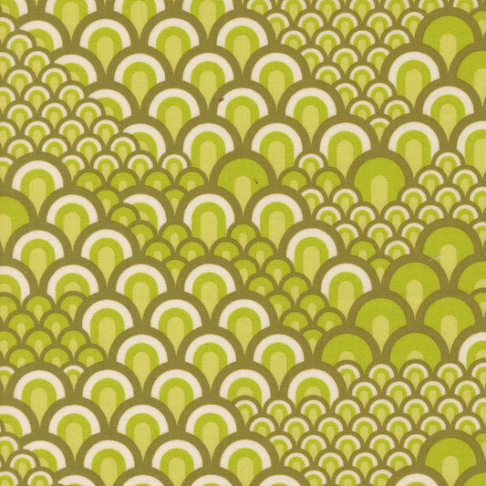 Legendary Love by Sarah Thomas of Sariditty : Sea Waves Avocado 45053 17