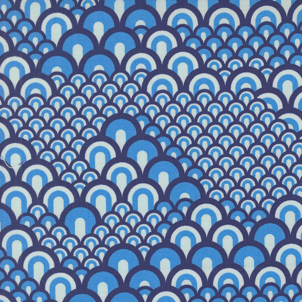 Legendary Love by Sarah Thomas of Sariditty : Sea Waves Navy 45053 12