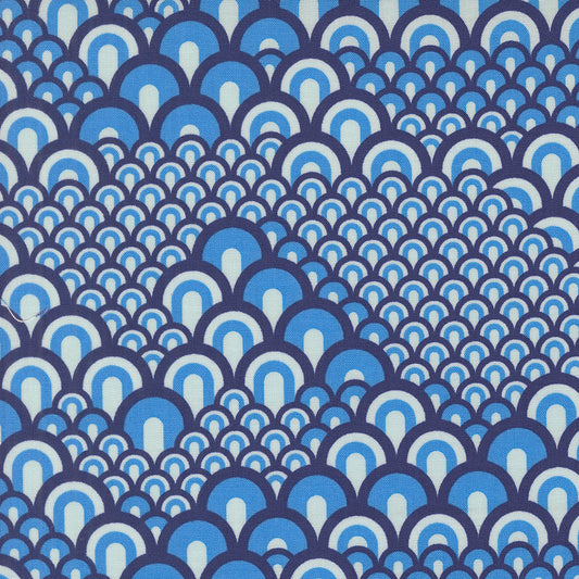 Legendary Love by Sarah Thomas of Sariditty : Sea Waves Navy 45053 12