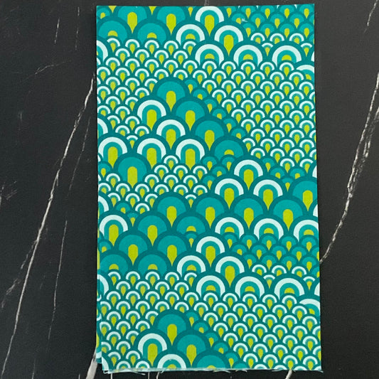 Legendary Love by Sarah Thomas of Sariditty : Sea Waves Teal 45053 13