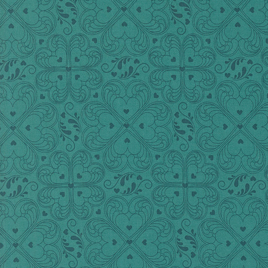 Legendary Love by Sarah Thomas of Sariditty : Valentine Damask Aqua 45054 13