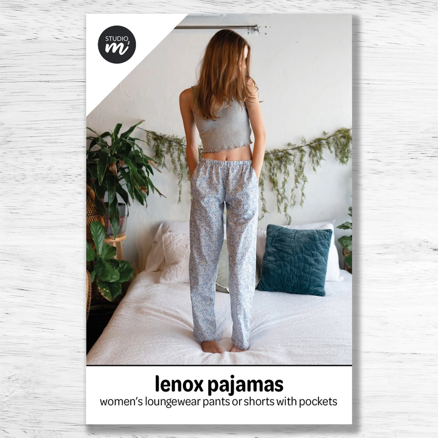 Lenox Pajamas Pattern by Studio M Squared