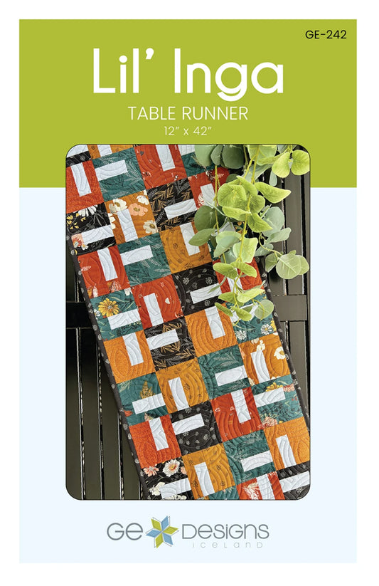 Lil' Inga Table Runner Pattern by GE Designs