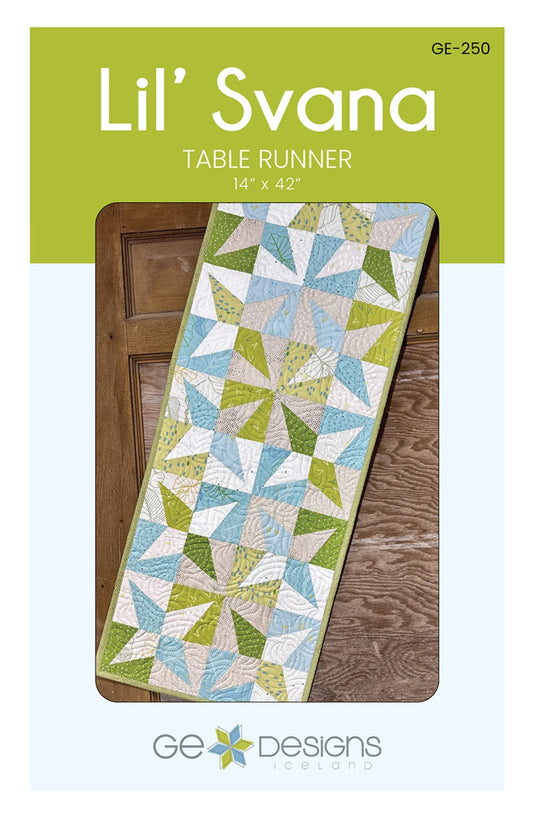 Lil' Svana Table Runner Pattern by GE Designs