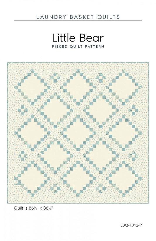 Little Bear Quilt Pattern by Laundry Basket Quilts