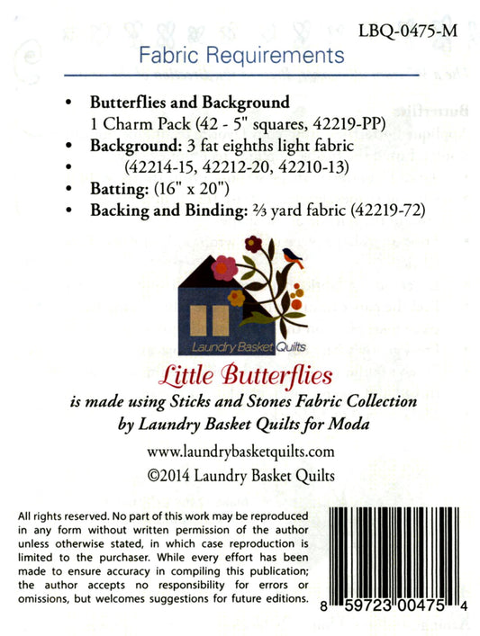 Little Butterflies # LBQ0475 - Special Order