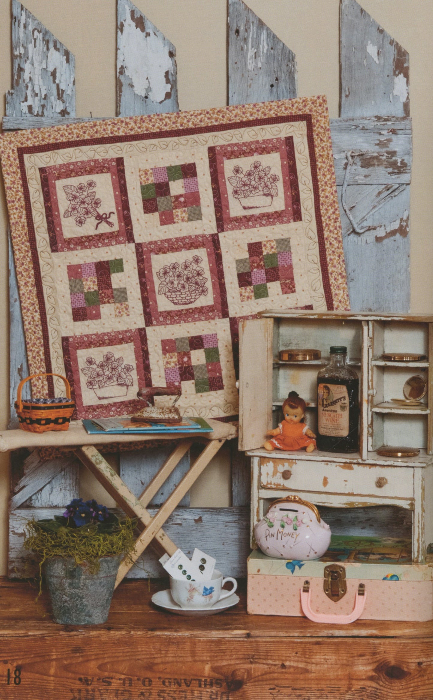 Little Quilts in the Coop Quilt Book 3 by Little Red Hen
