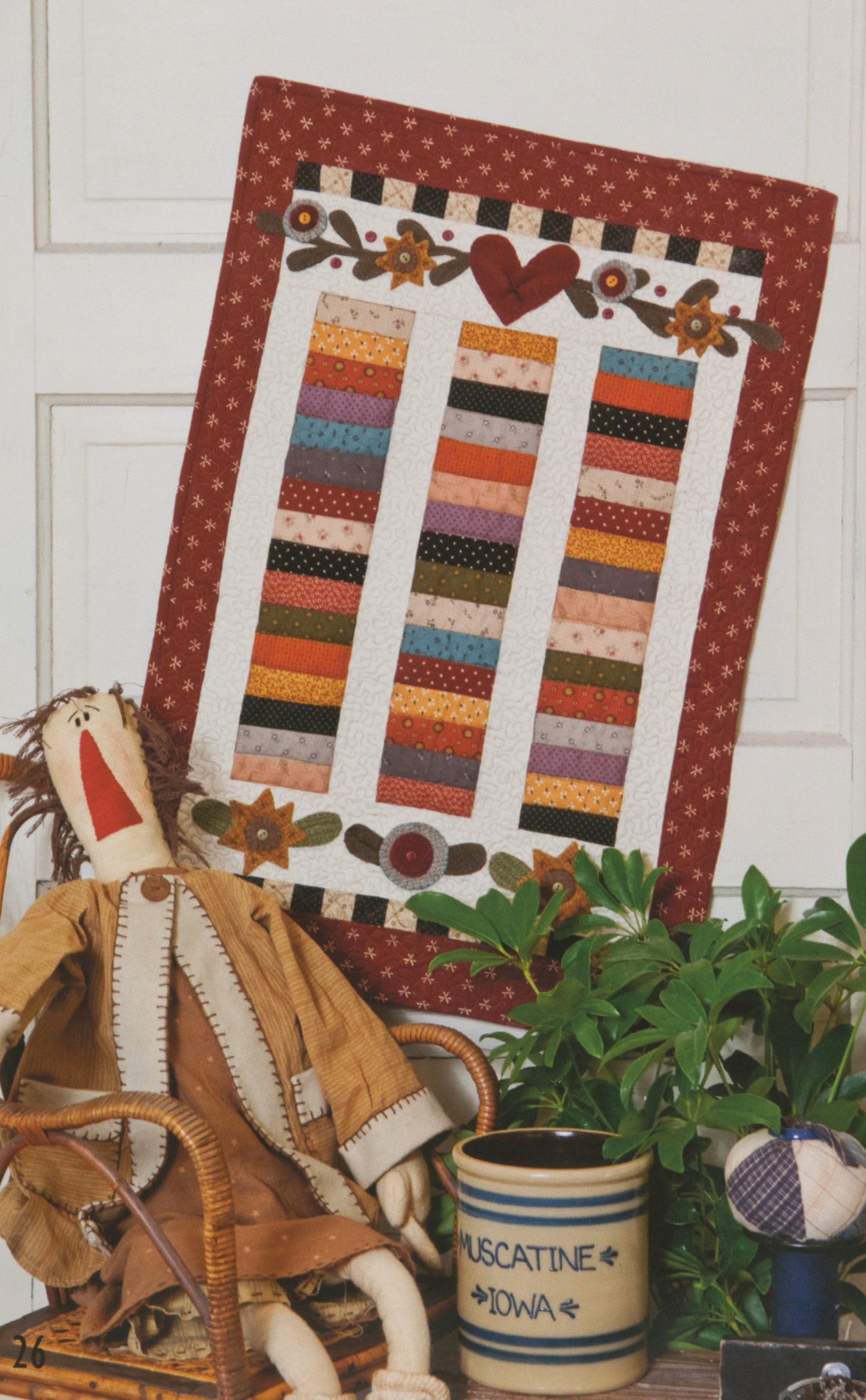 Little Quilts in the Coop Quilt Book 3 by Little Red Hen