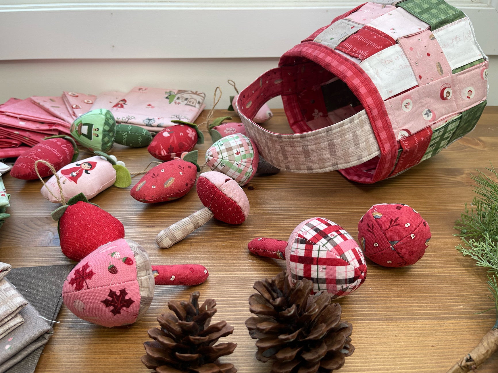 Little Red's Basket Pattern by Jennifer Long -Special Order