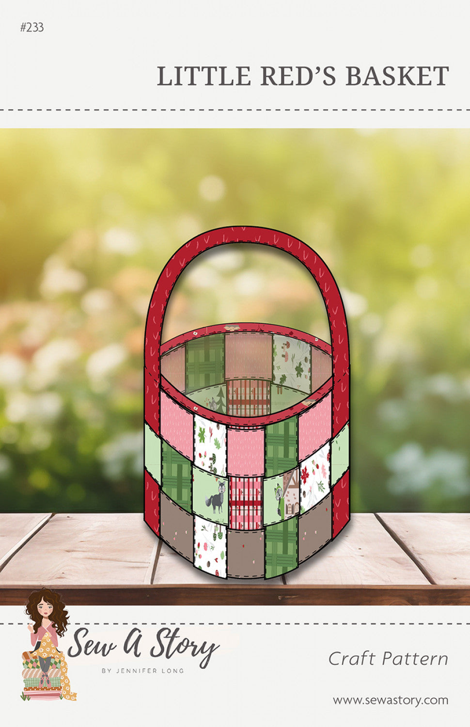 Little Red's Basket Pattern by Jennifer Long -Special Order