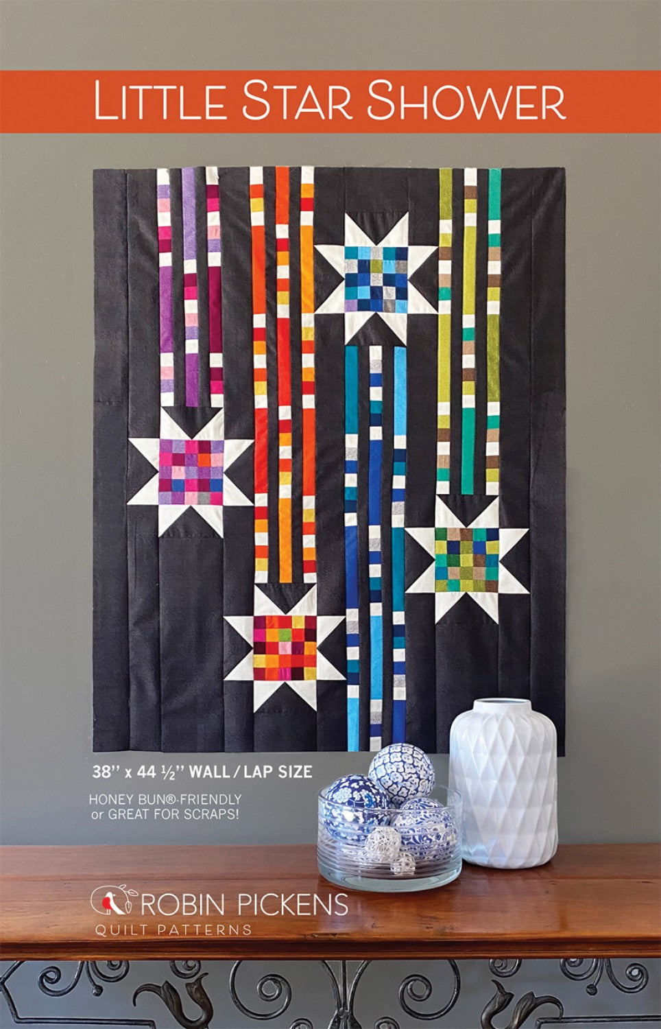 Little Star Shower Quilt Pattern by Robin Pickens