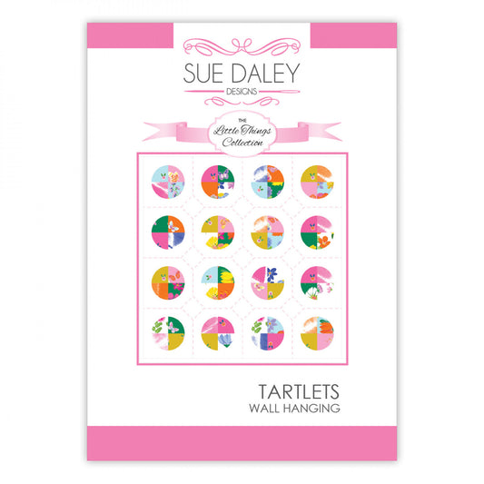 Little Things Tartlets Wall Hanging Pattern by Sue Daley